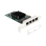 Omrežna kartica PCI Express x4 Gigabit LAN 4 x RJ45 BCM