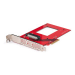 StarTech.com U.3 PCIe adapter karta PCIe 4.0 x4 za 2,5" U.3 NVMe SSD-j