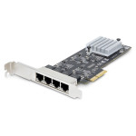 StarTech.com 4-portna PCIe omrežna kartica 2.5 GbE Intel I225-V, 4x RJ