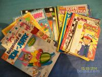 Križanke, uganke, revije za otroke v italijanskem jeziku