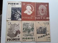 PIONIR, LETNIK 1945-46, 6 REVIJ V KOMPLETU