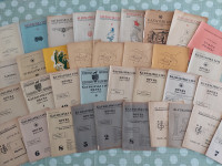 STARE REVIJE GLEDALIŠKI LIST,L.1943-1953,GLEDALIŠČE,DRAMA,IGRA,KOMEDIJ
