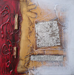 ABSTRAKTNA SLIKA NA PLATNU