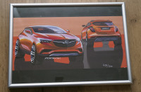 Opel mokka X oštevilčen print