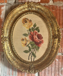 Ovalen okvir dimenzij 55 X 48 cm debeline 10 cm