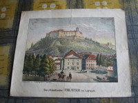 PRODAM BARVNO LITOGRAFIJO KONGRESNI TRG V LJUBLJANI