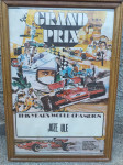 Retro plakat F1