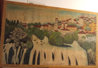 Slika na platno -mesto JAJCE