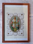 SLIKA v lepem okvirju s steklom 22 x 32 cm