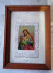 SLIKA v lepem okvirju s steklom 24 x 33 cm