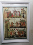 SLIKA v lepem PVC okvirju s steklom 21,5 x 30 cm