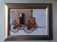 SLIKA v širokem okvirju s folijo 25,5 x 20 cm