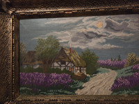 Wiehler gobelin Srebrna noč original