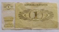 Bankovec za 1 tolar prodam