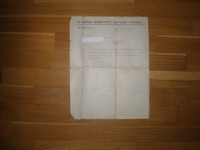 Dokument advokata iz leta 1925