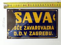 Emajlirana tablica SAVA
