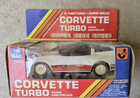 Igrača - Radcon - Corvette Turbo radijsko vodena, priložena originalna