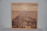 LP plošča Prešeren v glasbi.