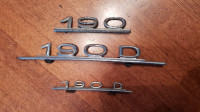 Mercedes 190 3x znak, emblem