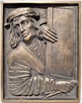 obrtnik Anton Pilgram - relief v bronu