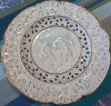 originalna zbirateljska stenska plošča - porcelan Capodimonte
