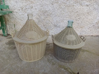 Pletenka flaša za šnops vino... 20l in 28 l