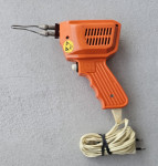 Retro SPAJKALNIK S TRAJNO ELEKTRODO 220V-100W ŠCKS KOPER  V delujočem