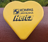 Retro sponka KOMPAS JUGOSLAVIJA Hertz 7 x 7 cm Cena 5€ Prevzem Ljublja
