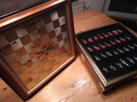 Šahovski komplet Bitka za Waterloo - Franklin Mint 1984