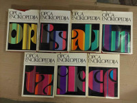 Splošna YU enciklopedija 7 knjig.