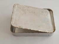 STARA REDKA VOJAŠKA KONZERVA RR/0, 1.11.1964,ALUMINIJ,UTIS LETNIK 1964