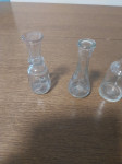 Stare steklene flaške frakelj 5 komadov