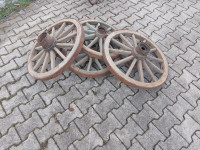 Starinska kolesa za voz (4x)