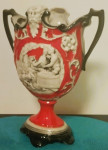 starinska vaza rdeča