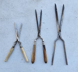 starinske kovinske klešče za kodranje 3x Cena za vse tri 10€ Ljubljana