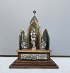 Starinski namizni oltar z glasbeno skrinjico (1953) - Fr. Welty  Proda