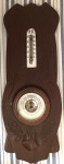 starinski stenski barometer in termometer