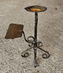 Starinski stoječi pepelnik kovani 50x30cm