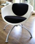 Vintage Ikea Moon chair Makeover Gobbo