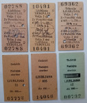 VOZOVNICA KARTA ZA POTNIŠKI VLAK JUGOSLOVANSKE ŽELEZNICE 1988