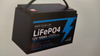 12v 100Ah LIFEPO4 baterija - akumulator