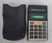 Kalkulator Canon Palmtronic LD-81 V delujočem stanju  Cena 10€ Ljublja