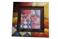 Čudovita barvita slika 45 x 45 cm