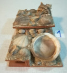 Lesena šatulja - škatlica za shranjevanje nakita