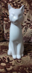 Kip iz porcelana, porcelan muca mačka višina 30 cm ugodno