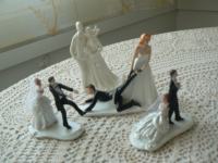 Kipci za poročno mizo - različni, novi