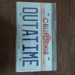 Kovinska tablica OUTATIME