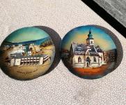 Okrasni krožnik - Zagreb in Robna kuća