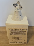 Prodam NOV zvonček - porcelan Catbriyur