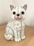 Vintage Lefton porcelanasta mucka